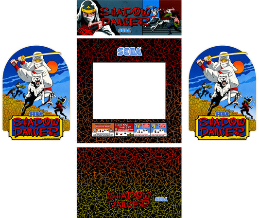 Shadow Dancer Arcade 5pc Restoration Kit