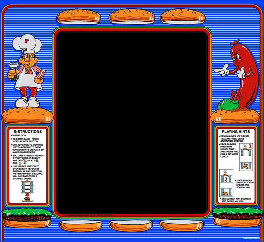 Burgertime Bezel