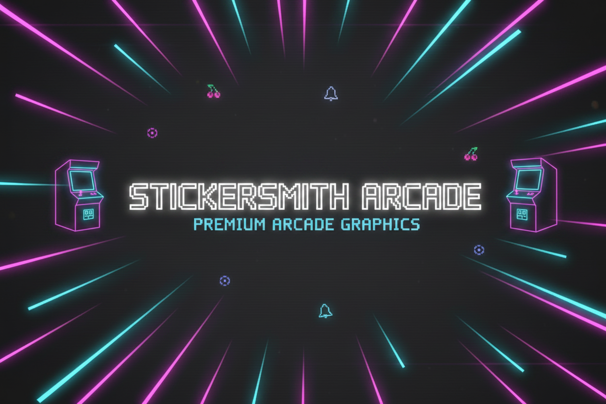 StickerSmith Arcade | Premium Arcade Cabinet Artwork & Decals