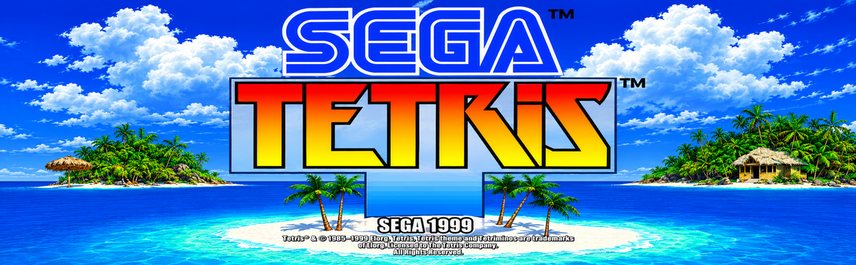 Sega Tetris Marquee